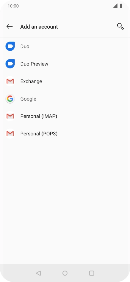 Press Google. Press Google.