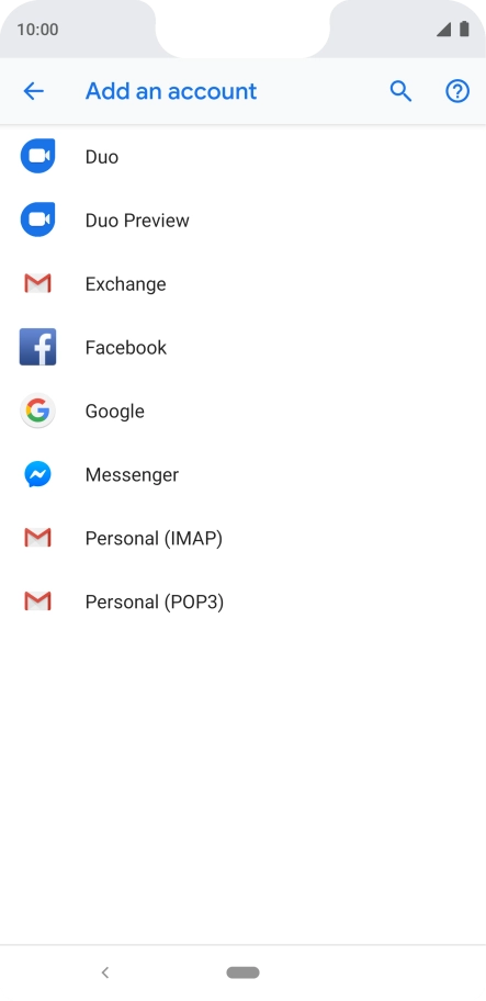 Press Google. Press Google.