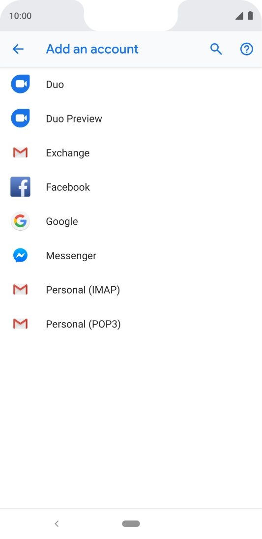 Press Google. Press Google.