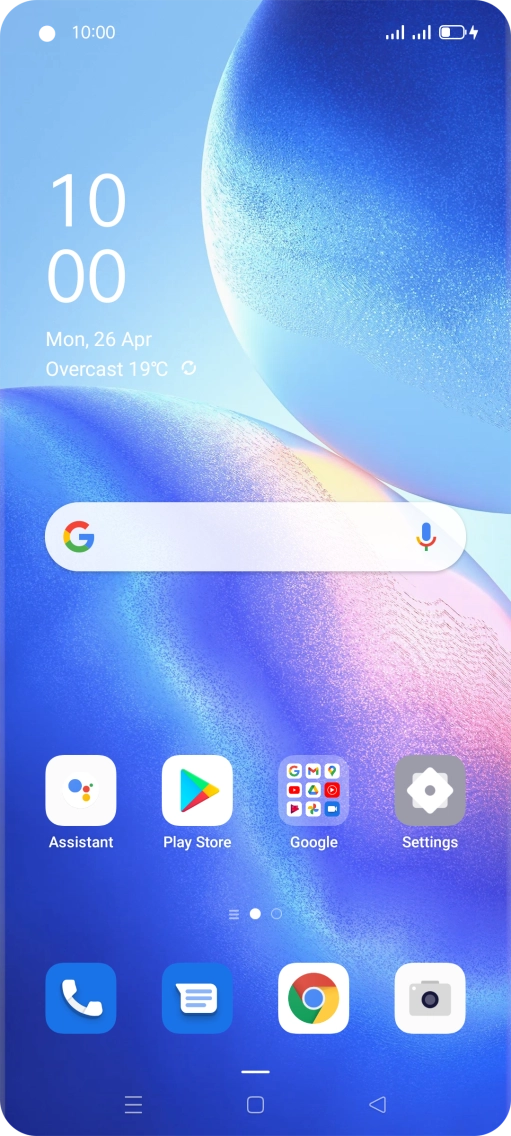 When the battery charging icon is displayed, charging is in progress. When the battery charging icon is displayed, charging is in progress.
