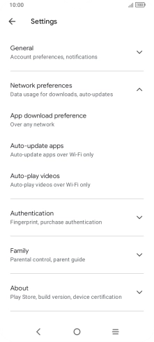 Press Auto-update apps. Press Auto-update apps.