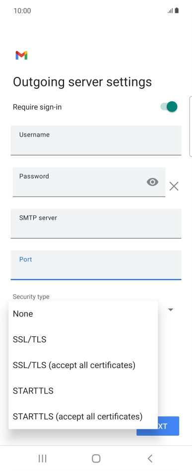 Press None. Press None.