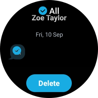 Press Delete. Press Delete.