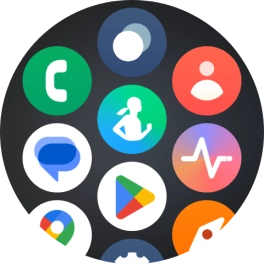 Press the running applications icon. Press the running applications icon.