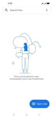 Press Start chat. Press Start chat.