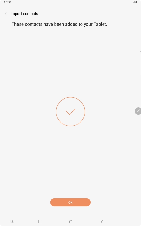 Press OK. Press OK.