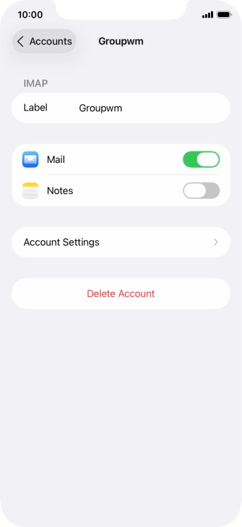 Press Account Settings. Press Account Settings.