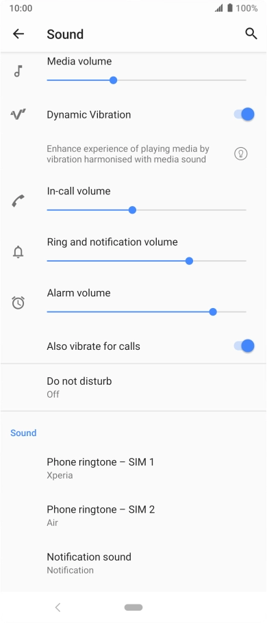 Press Phone ringtone. Press Phone ringtone.