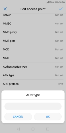 Key in mms and press OK. Key in mms and press OK.