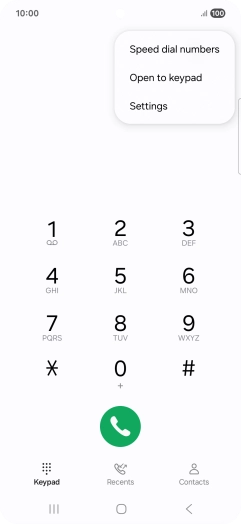 Press Settings. Press Settings.