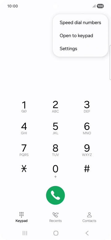 Press Settings. Press Settings.