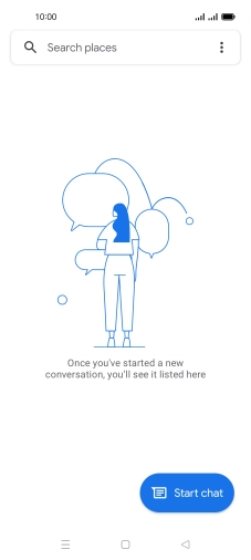 Press Start chat. Press Start chat.