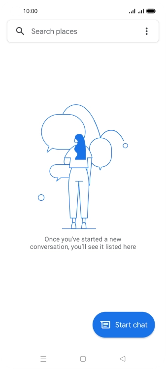 Press Start chat. Press Start chat.