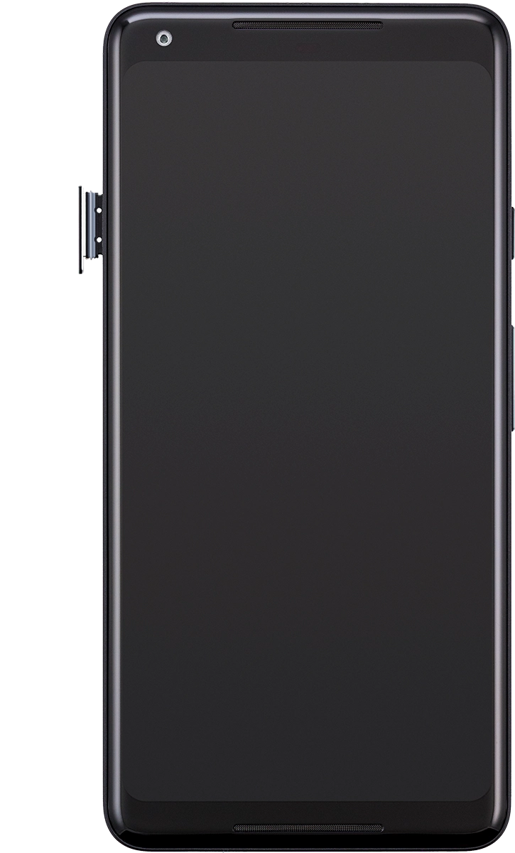 Remove the SIM holder from your phone. Remove the SIM holder from your phone.