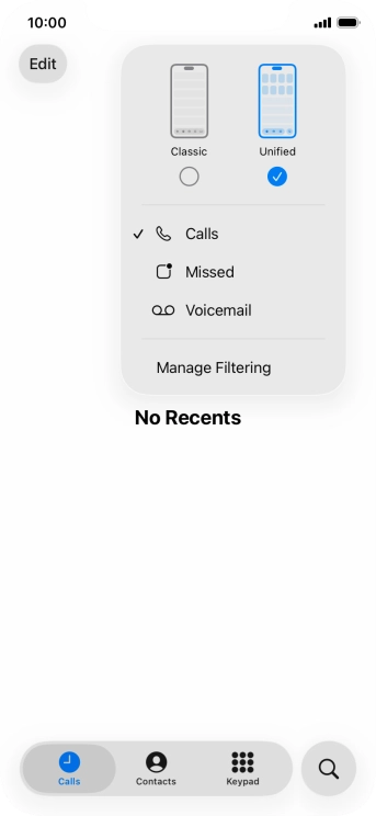Press Voicemail. Press Voicemail.