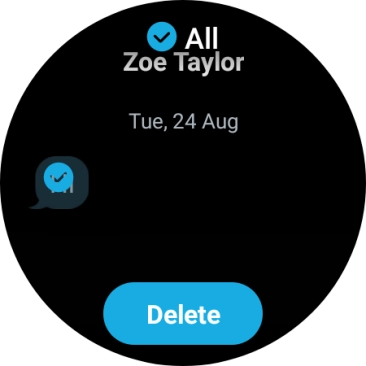 Press Delete. Press Delete.