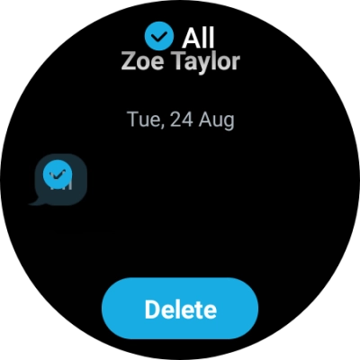 Press Delete. Press Delete.