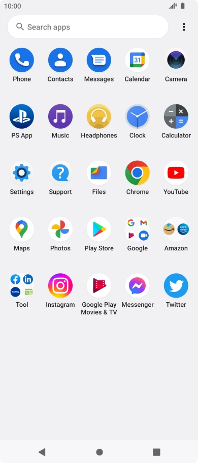 Press Photos and go to the required folder. Press Photos and go to the required folder.