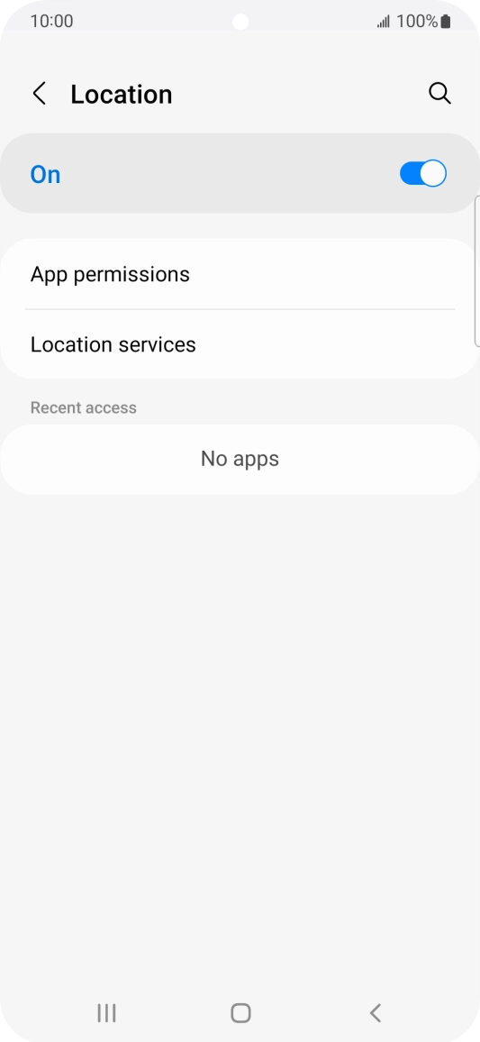 Press App permissions. Press App permissions.