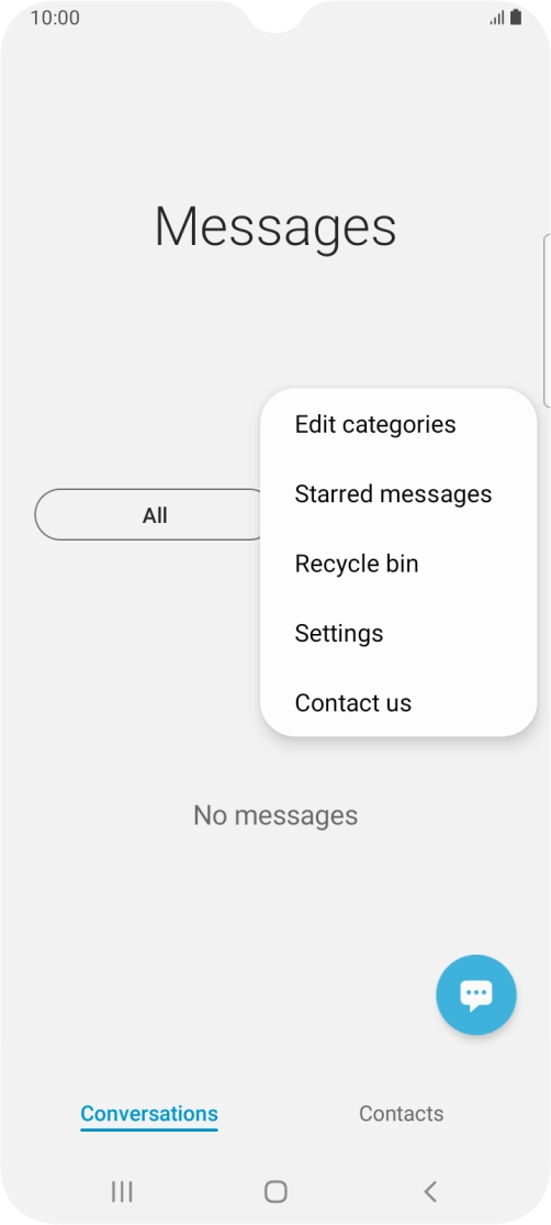 Press Settings. Press Settings.