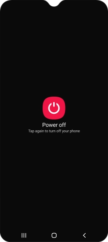 Press Power off. Press Power off.