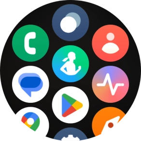 Press the running applications icon. Press the running applications icon.