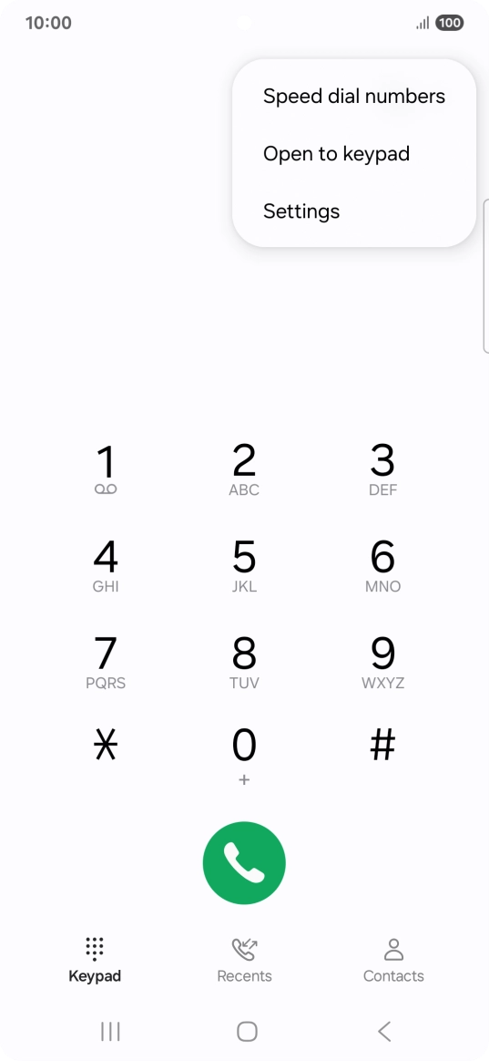 Press Settings. Press Settings.