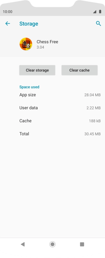 Press Clear cache. Press Clear cache.
