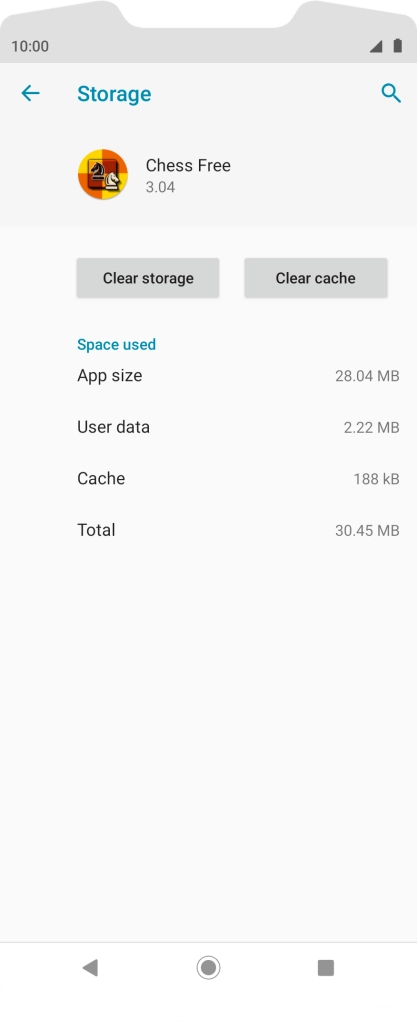 Press Clear cache. Press Clear cache.