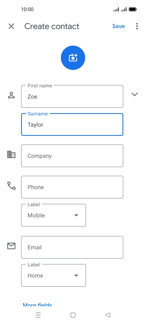 Press Phone and key in the required phone number. Press Phone and key in the required phone number.