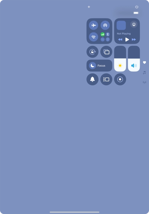Press the sound mode icon to turn silent mode on or off. Press the sound mode icon to turn silent mode on or off.