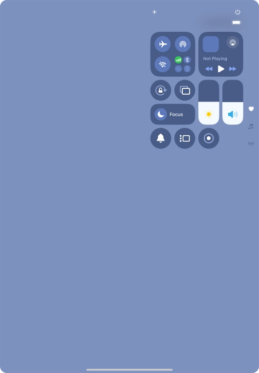 Press the sound mode icon to turn silent mode on or off. Press the sound mode icon to turn silent mode on or off.