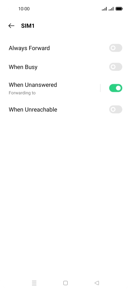 Press the Home key to return to the home screen. Press the Home key to return to the home screen.
