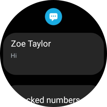 Press the required text message to read it. Press the required text message to read it.
