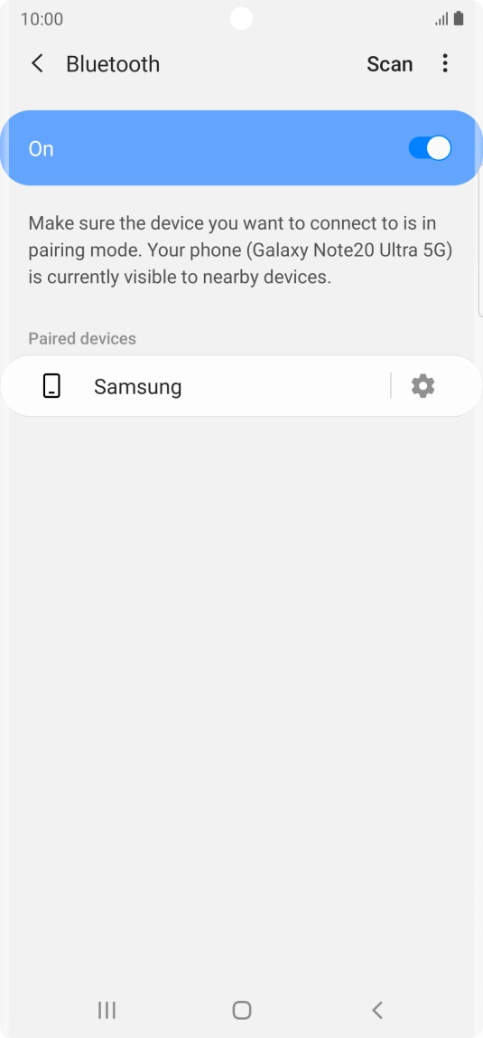 Press the Home key to return to the home screen. Press the Home key to return to the home screen.