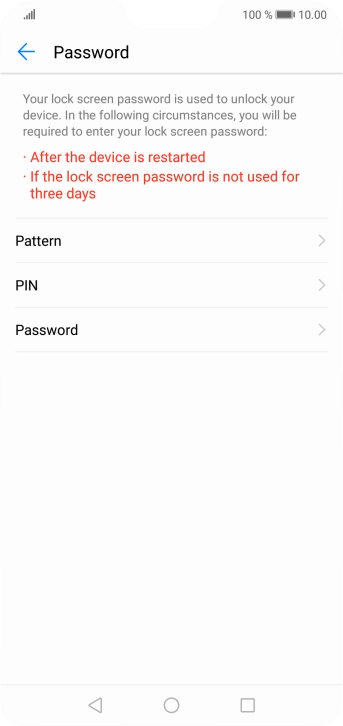 Press the required phone lock code and follow the instructions on the screen to create an additional phone lock code. Press the required phone lock code and follow the instructions on the screen to create an additional phone lock code.