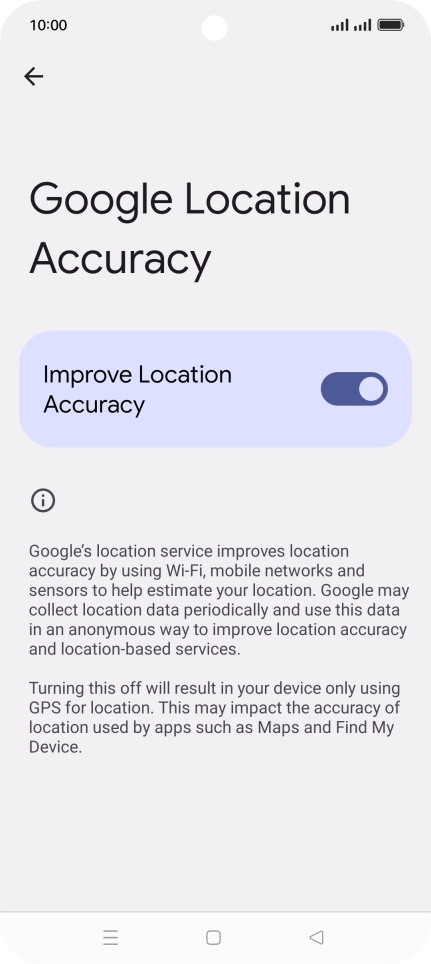 If you press the indicator next to If you press the indicator next to