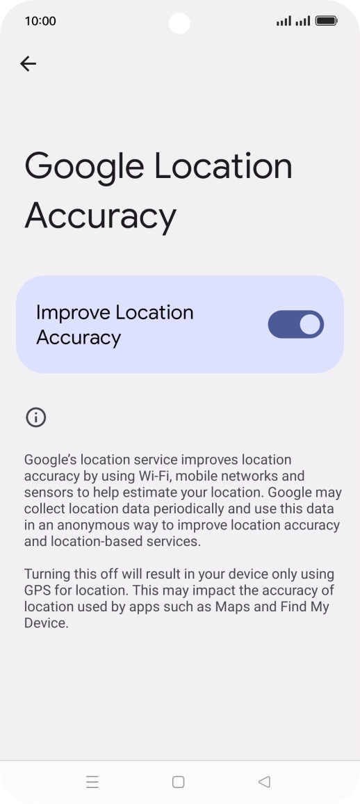 If you press the indicator next to If you press the indicator next to