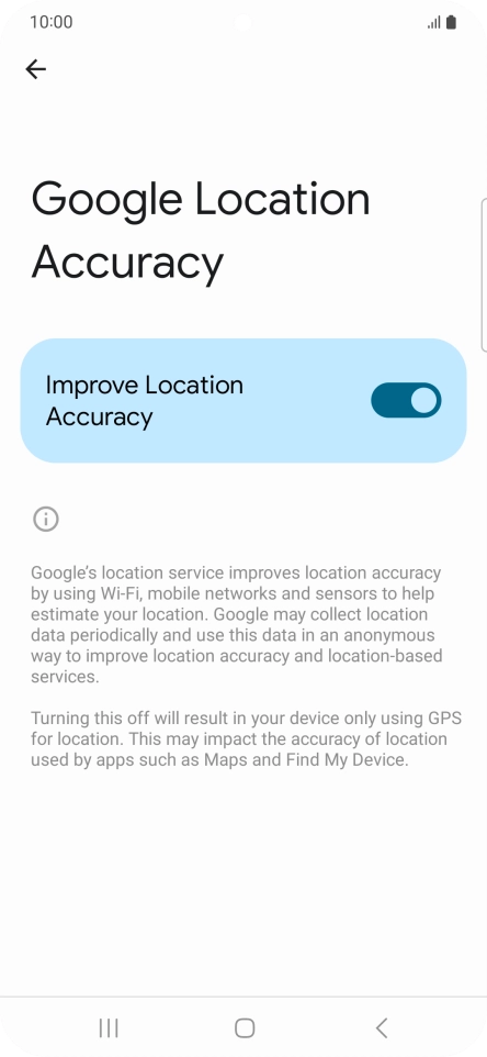 If you press the indicator next to If you press the indicator next to