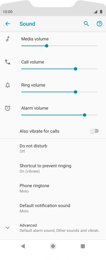 Press Phone ringtone. Press Phone ringtone.