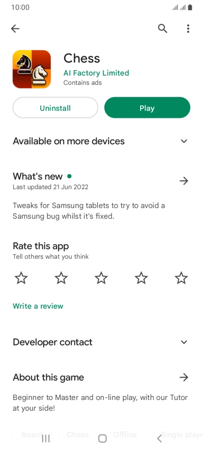 Press Uninstall. Press Uninstall.
