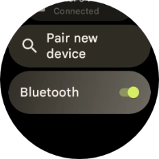 Press Pair new device. Press Pair new device.