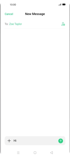 Press the add icon. Press the add icon.