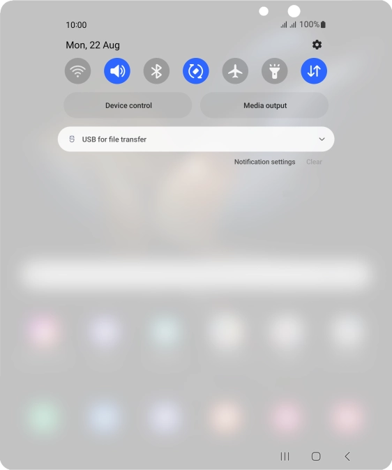 Press the drop down list. Press the drop down list.