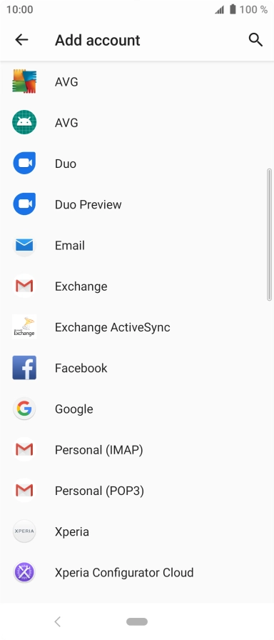 Press Google. Press Google.