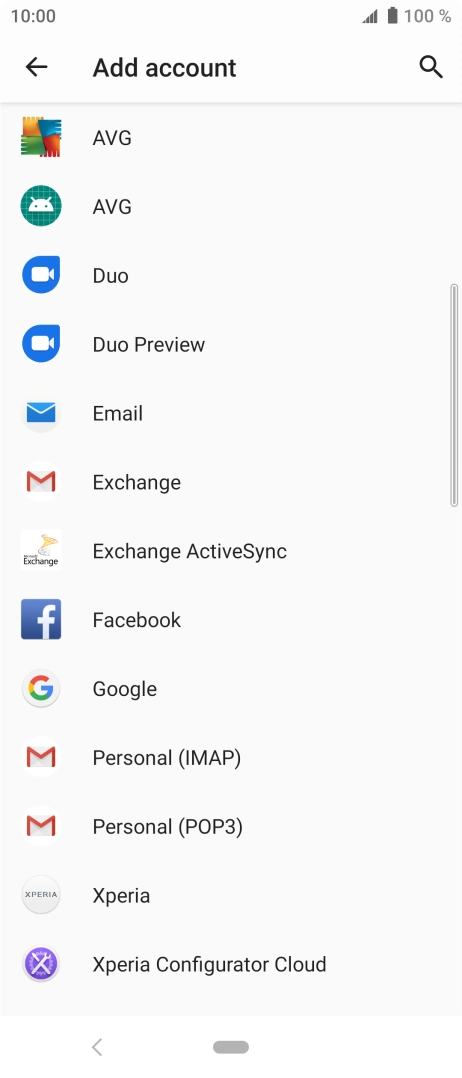 Press Google. Press Google.