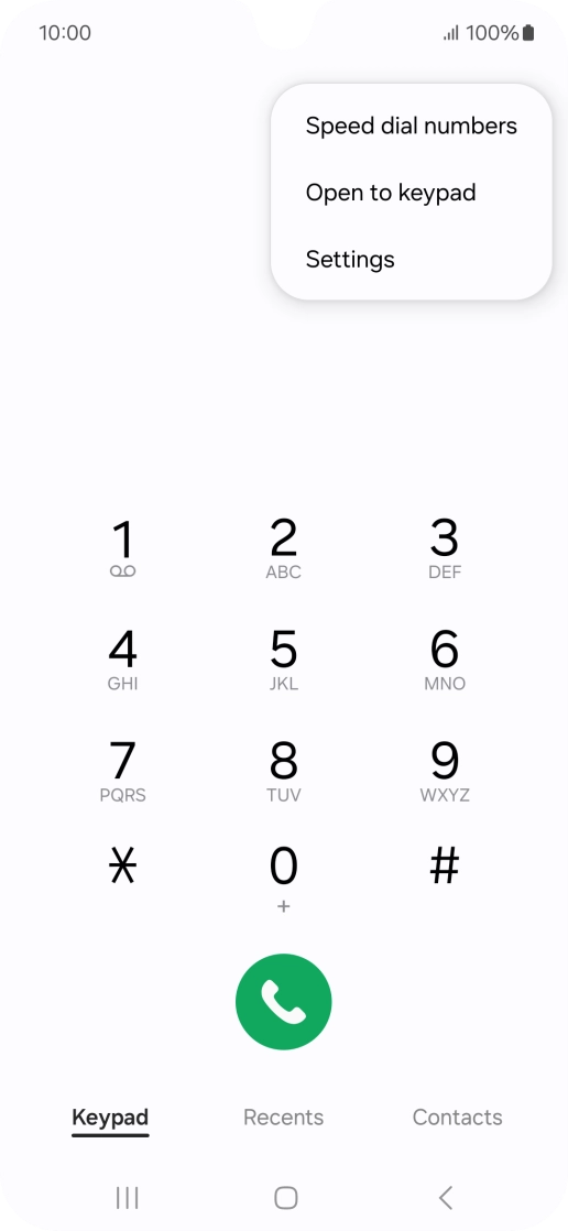 Press Settings. Press Settings.