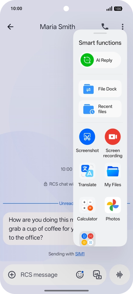 Press AI Reply. Press AI Reply.