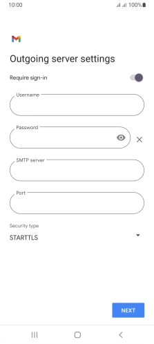 Press the indicator next to Press the indicator next to
