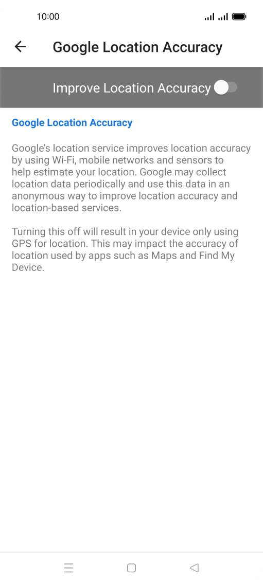 If you press the indicator next to If you press the indicator next to